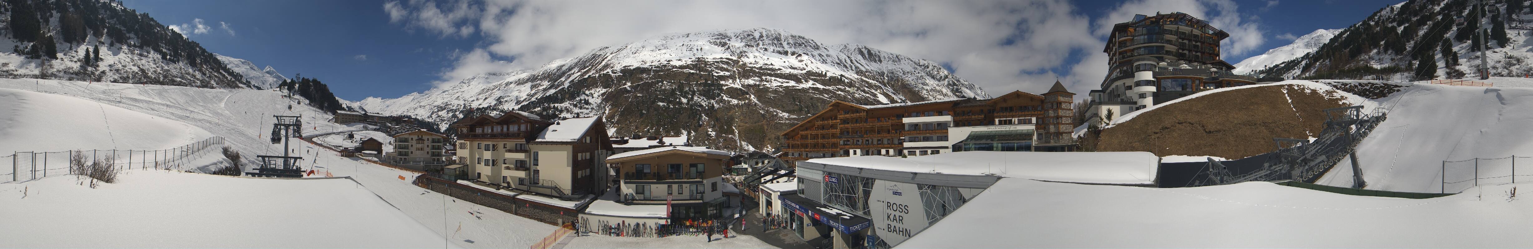 Archived image Webcam Panoramic view Hotel Edelweiss & Gurgl, Obergurgl