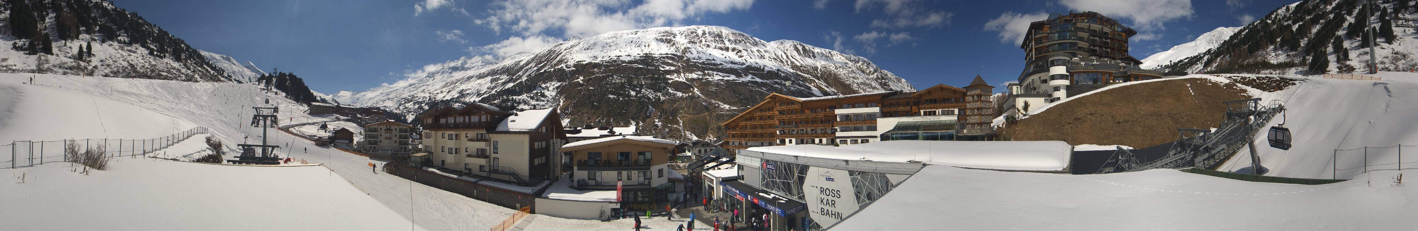 Archived image Webcam Panoramic view Hotel Edelweiss & Gurgl, Obergurgl