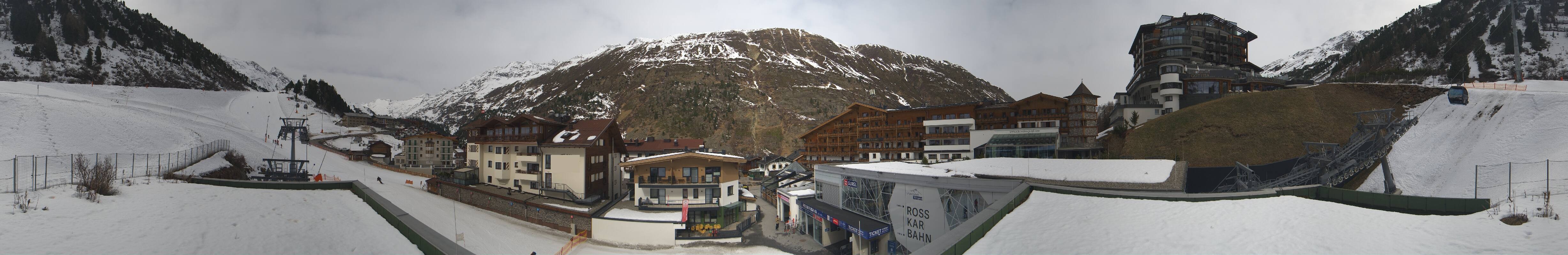 Archived image Webcam Panoramic view Hotel Edelweiss & Gurgl, Obergurgl