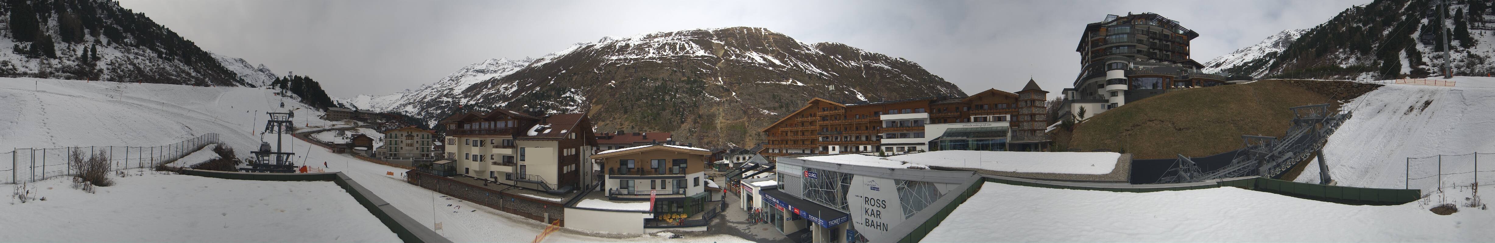 Archived image Webcam Panoramic view Hotel Edelweiss & Gurgl, Obergurgl