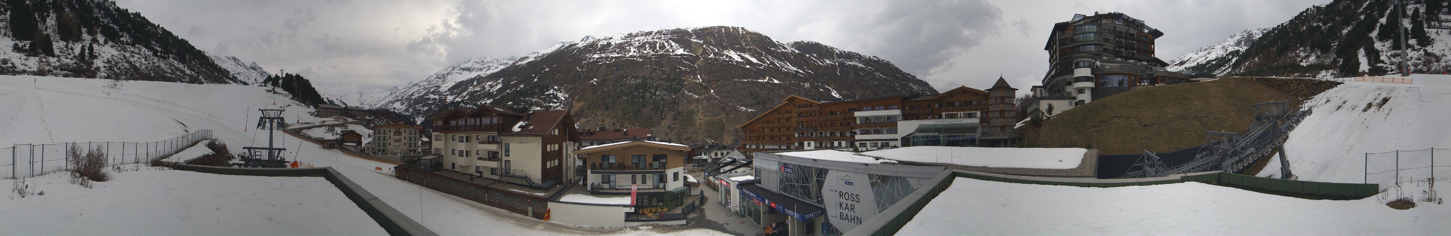 Archived image Webcam Panoramic view Hotel Edelweiss & Gurgl, Obergurgl