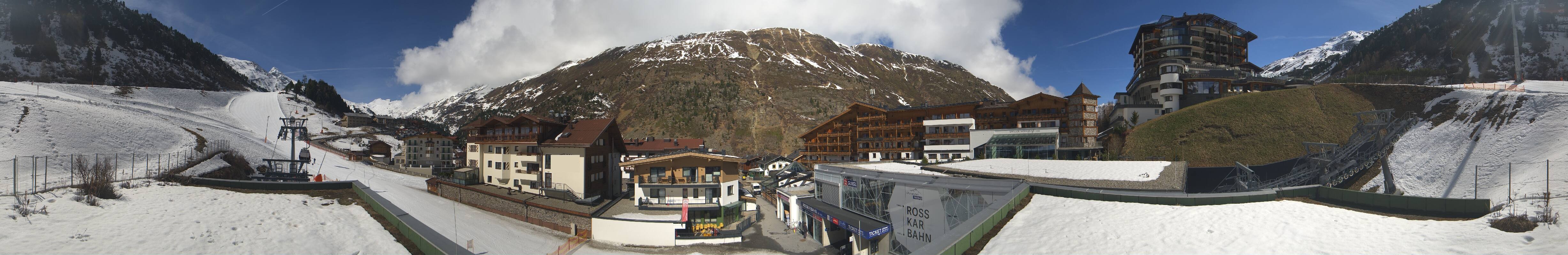 Archived image Webcam Panoramic view Hotel Edelweiss & Gurgl, Obergurgl
