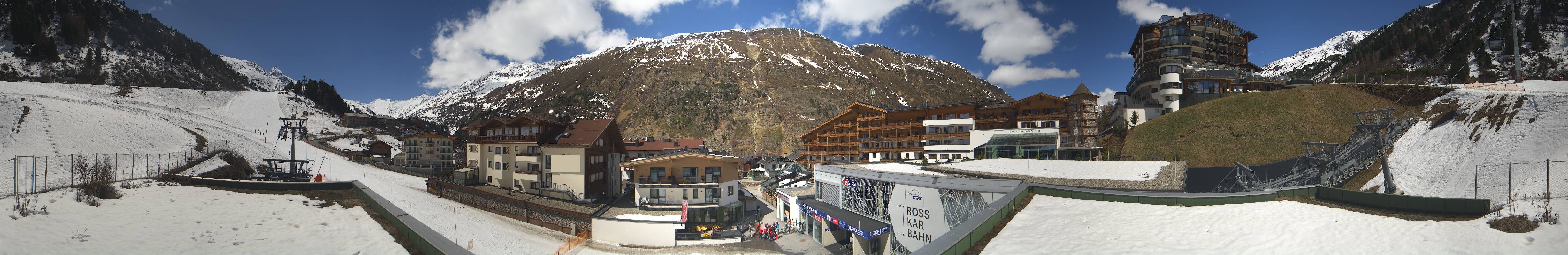 Archived image Webcam Panoramic view Hotel Edelweiss & Gurgl, Obergurgl