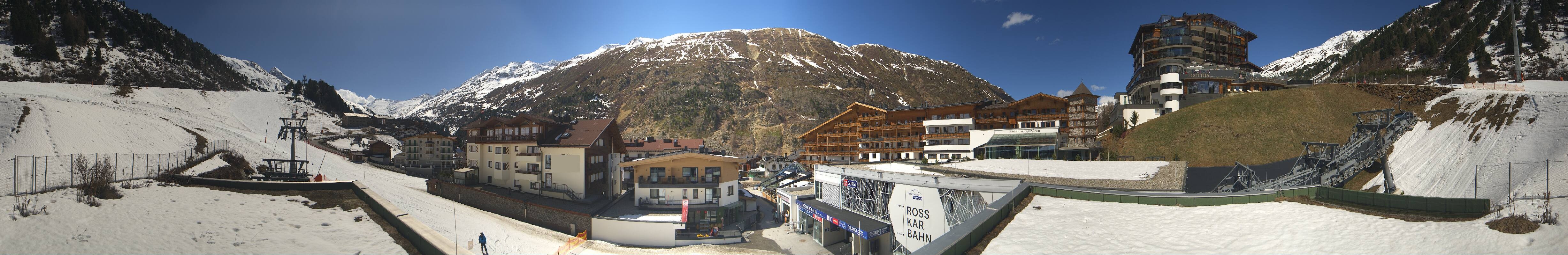 Archived image Webcam Panoramic view Hotel Edelweiss & Gurgl, Obergurgl