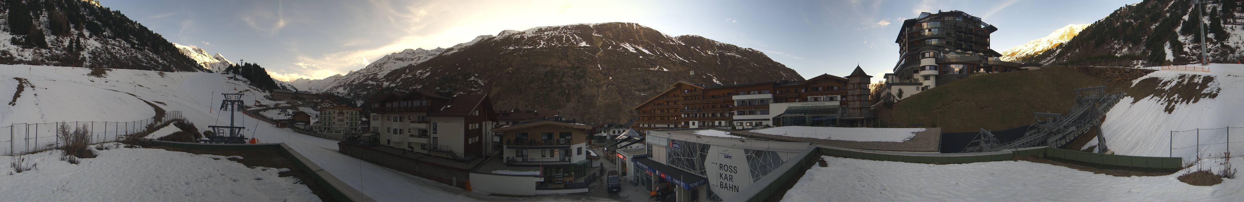 Archived image Webcam Panoramic view Hotel Edelweiss & Gurgl, Obergurgl