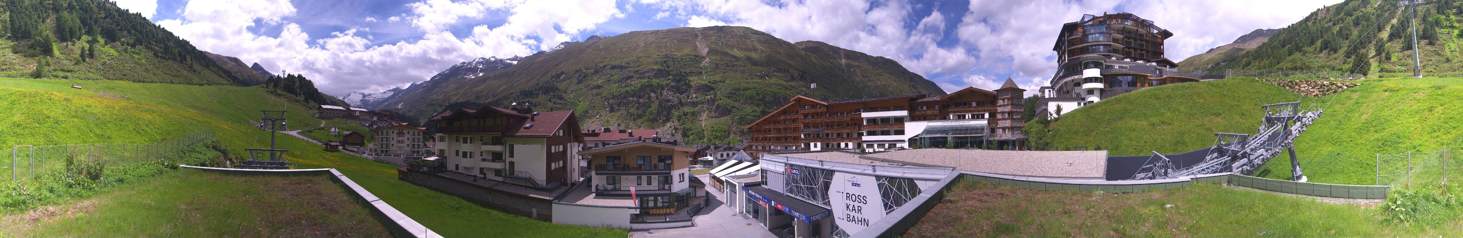 Archiv Foto Webcam Panorama Obergurgl