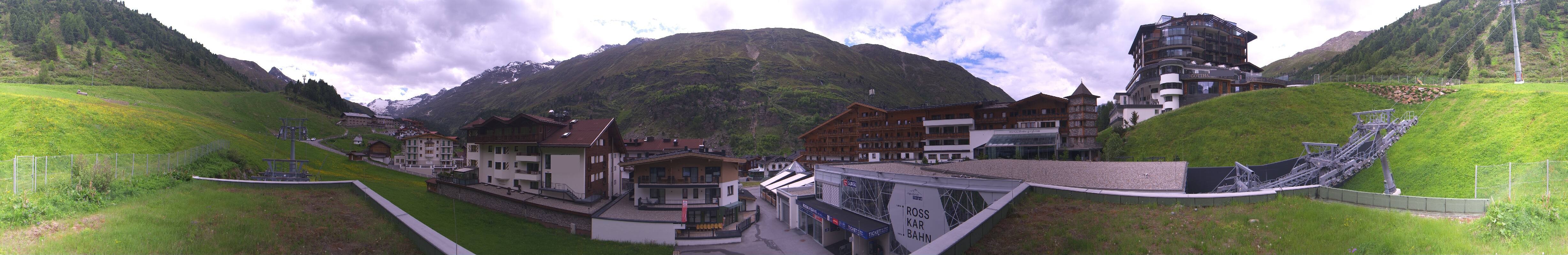 Archived image Webcam Panoramic view Hotel Edelweiss & Gurgl, Obergurgl