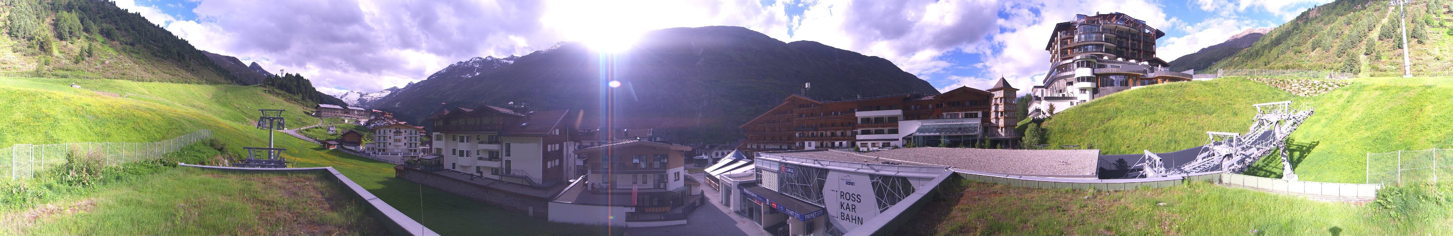 Archived image Webcam Panoramic view Hotel Edelweiss & Gurgl, Obergurgl