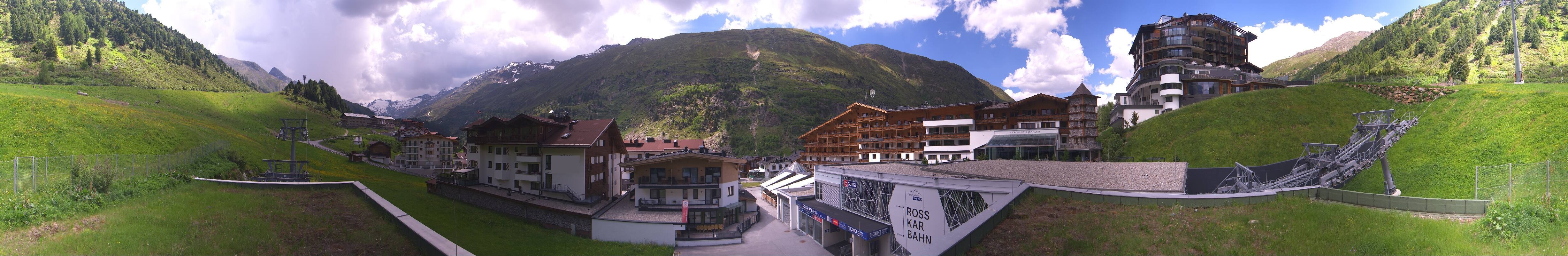 Archiv Foto Webcam Panorama Obergurgl