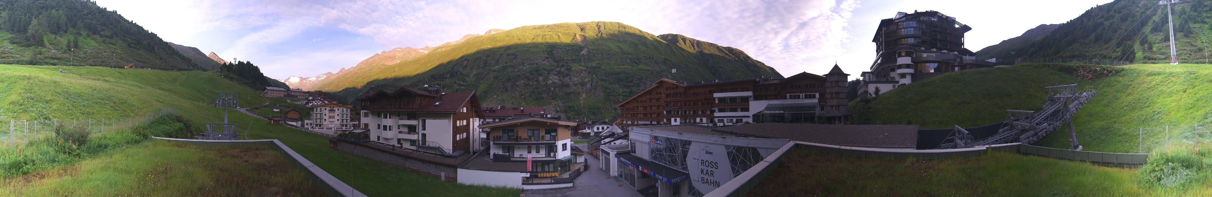 Archiv Foto Webcam Panorama Obergurgl