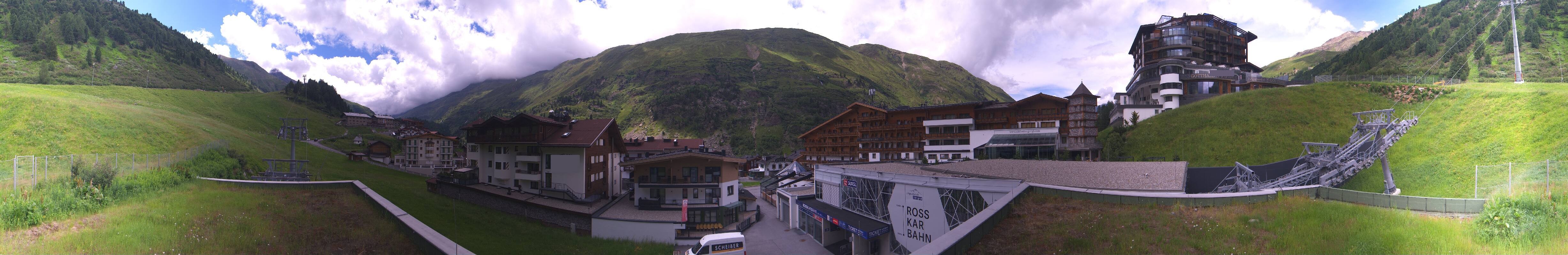 Archived image Webcam Panoramic view Hotel Edelweiss & Gurgl, Obergurgl