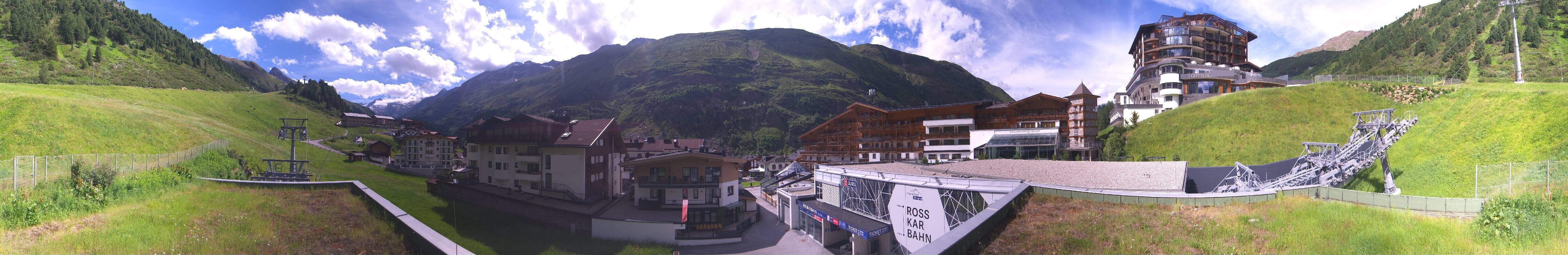 Archived image Webcam Panoramic view Hotel Edelweiss & Gurgl, Obergurgl