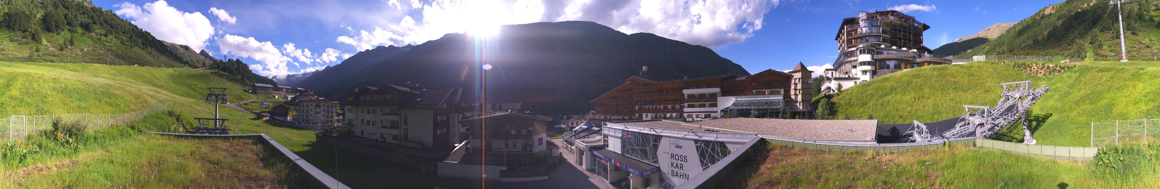 Archived image Webcam Panoramic view Hotel Edelweiss & Gurgl, Obergurgl