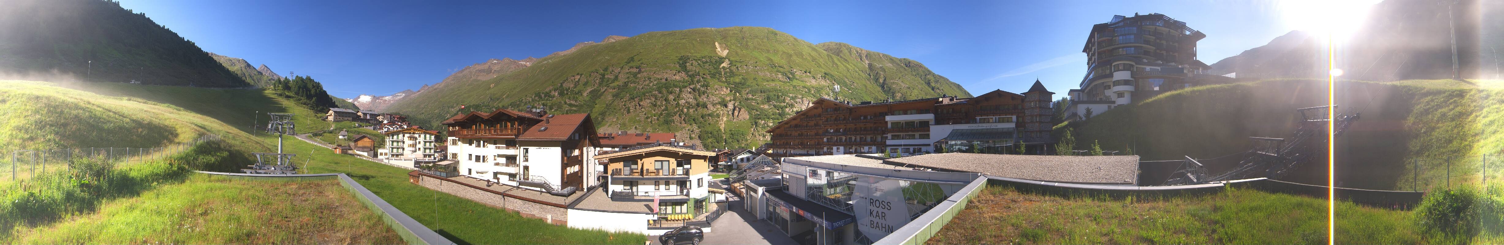 Archiv Foto Webcam Panorama Obergurgl