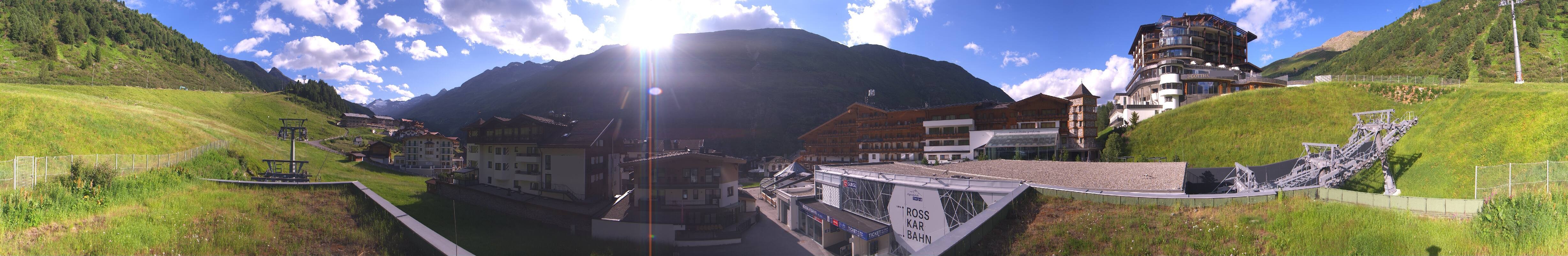 Archiv Foto Webcam Panorama Obergurgl