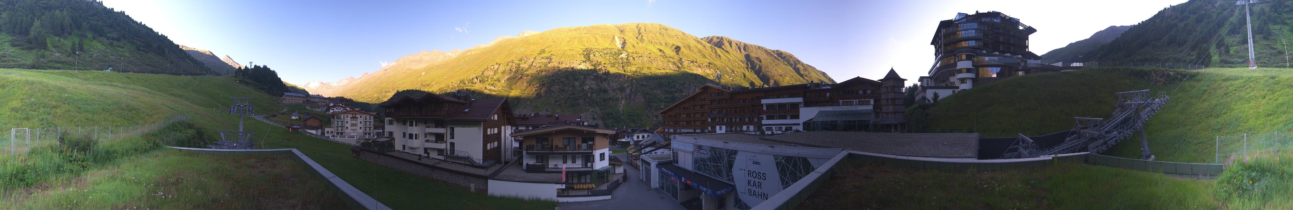 Archived image Webcam Panoramic view Hotel Edelweiss & Gurgl, Obergurgl