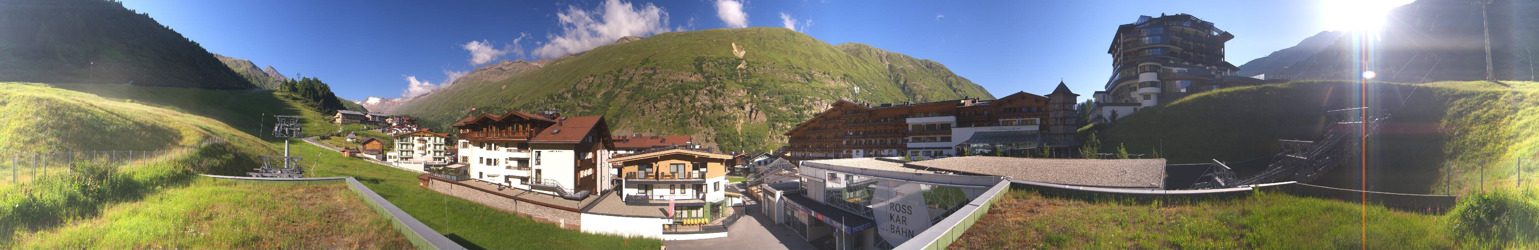 Archived image Webcam Panoramic view Hotel Edelweiss & Gurgl, Obergurgl
