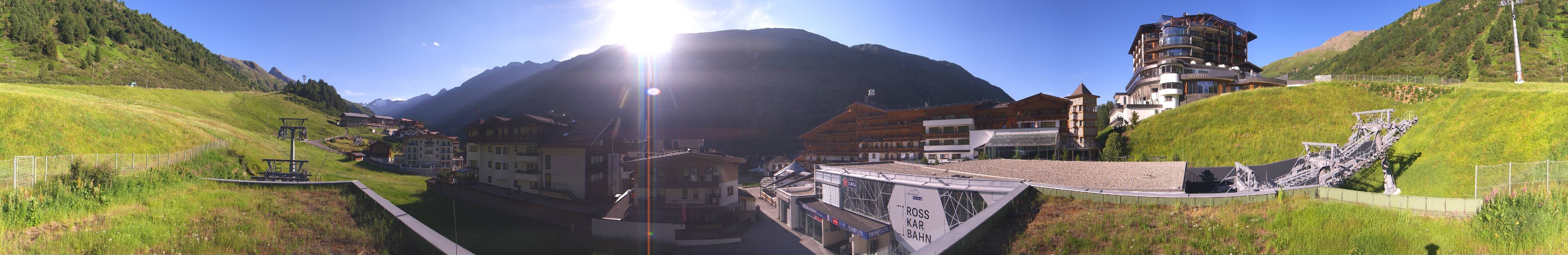 Archived image Webcam Panoramic view Hotel Edelweiss & Gurgl, Obergurgl