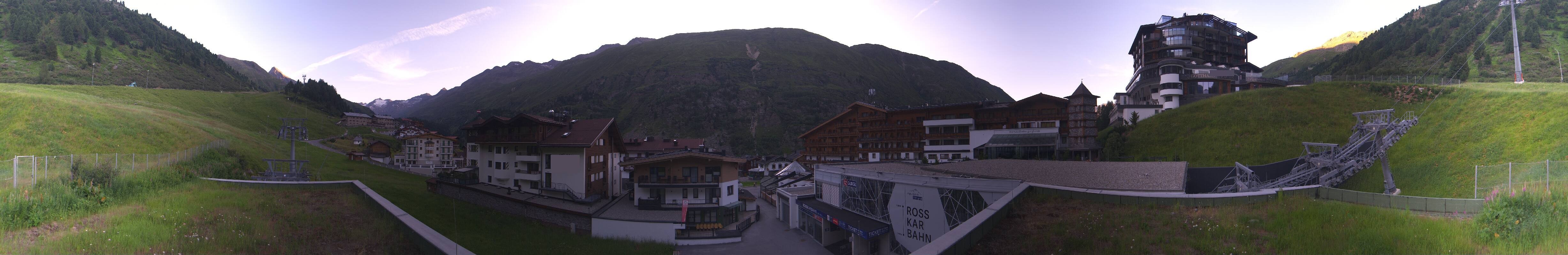 Archived image Webcam Panoramic view Hotel Edelweiss & Gurgl, Obergurgl
