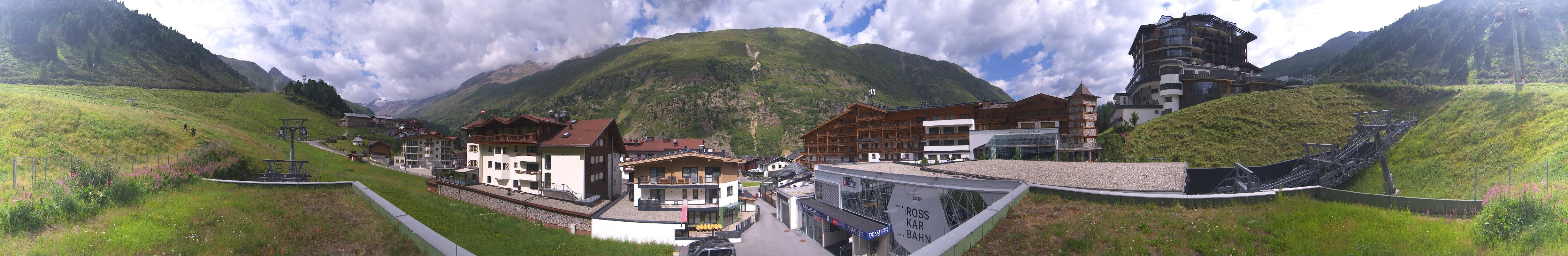 Archiv Foto Webcam Panorama Obergurgl