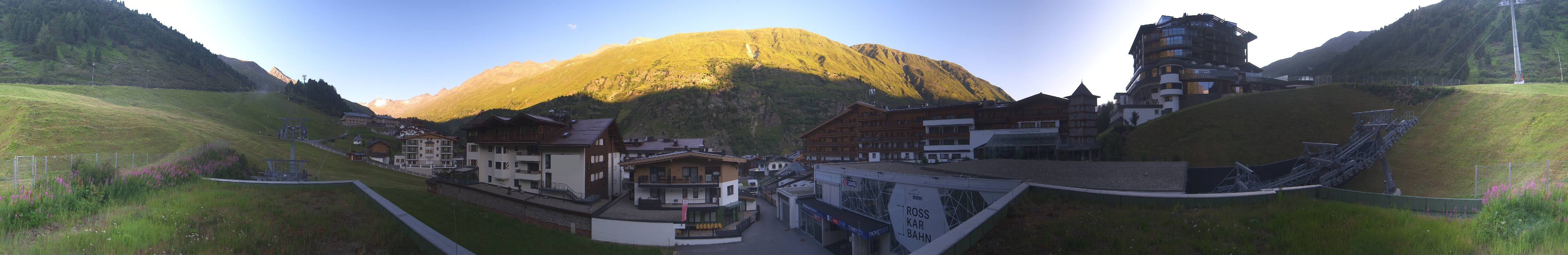 Archiv Foto Webcam Panorama Obergurgl
