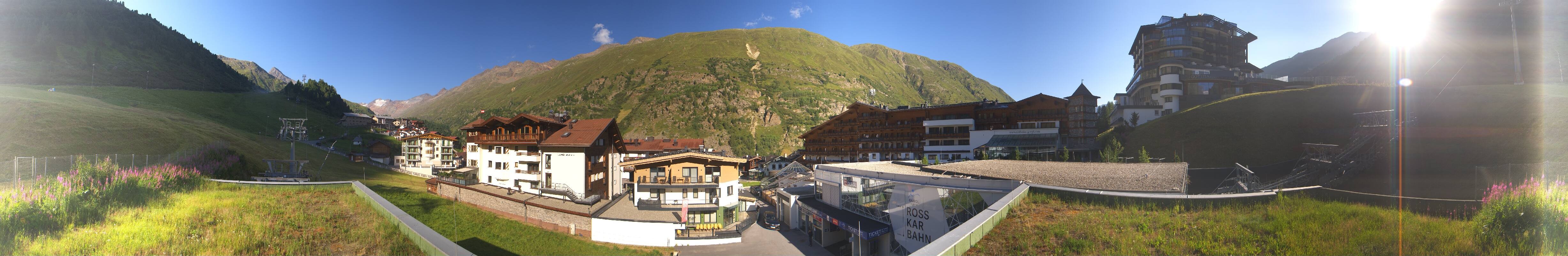 Archiv Foto Webcam Panorama Obergurgl