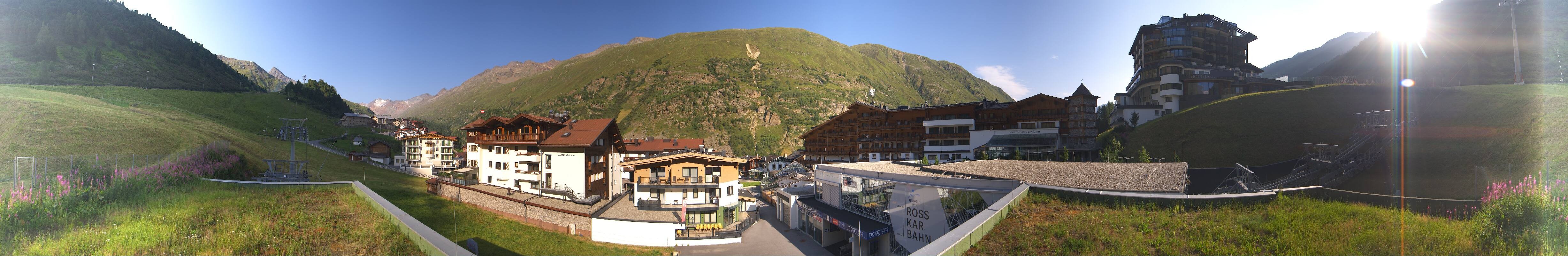 Archived image Webcam Panoramic view Hotel Edelweiss & Gurgl, Obergurgl
