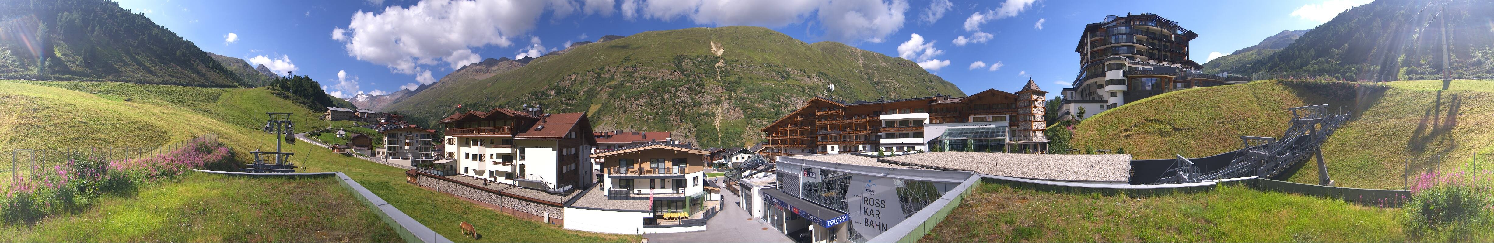 Archiv Foto Webcam Panorama Obergurgl