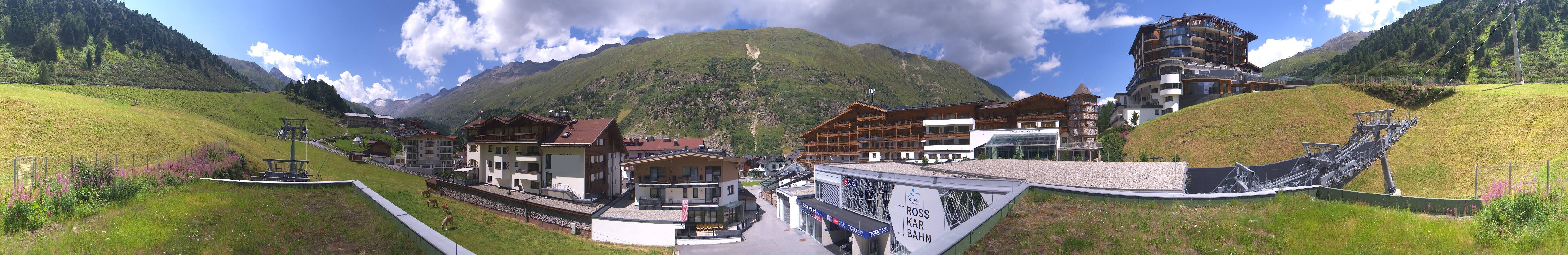 Archiv Foto Webcam Panorama Obergurgl