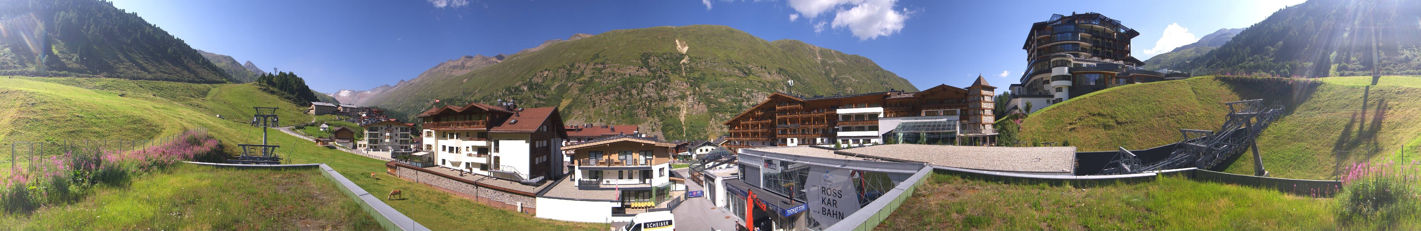 Archiv Foto Webcam Panorama Obergurgl