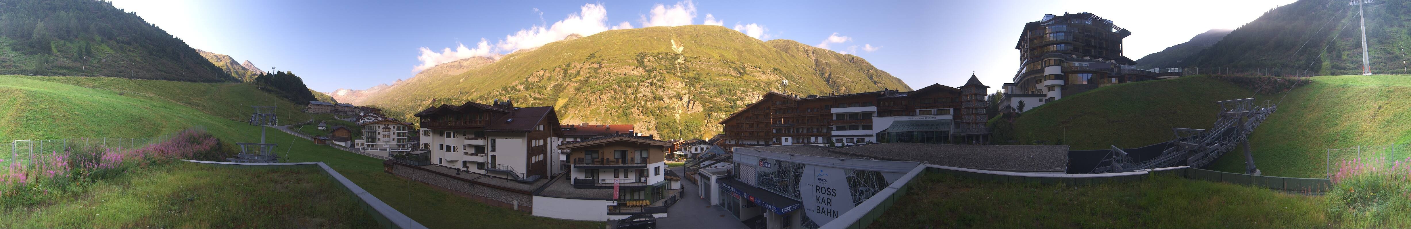 Archived image Webcam Panoramic view Hotel Edelweiss & Gurgl, Obergurgl