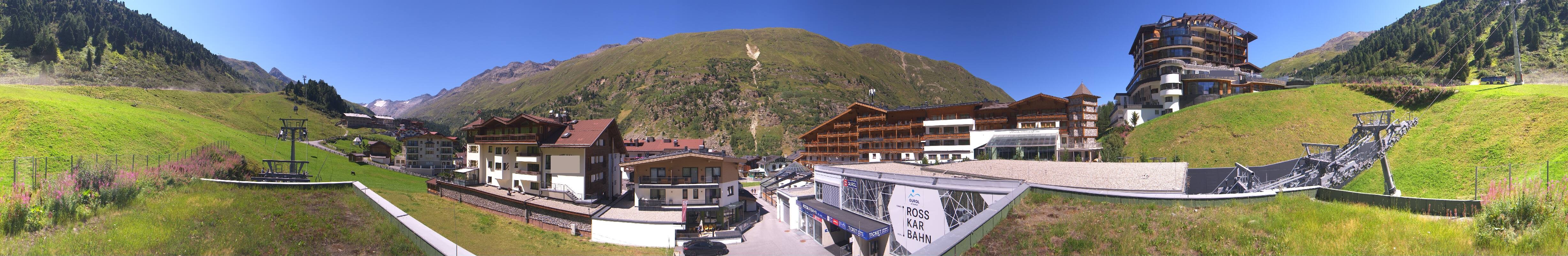 Archived image Webcam Panoramic view Hotel Edelweiss & Gurgl, Obergurgl