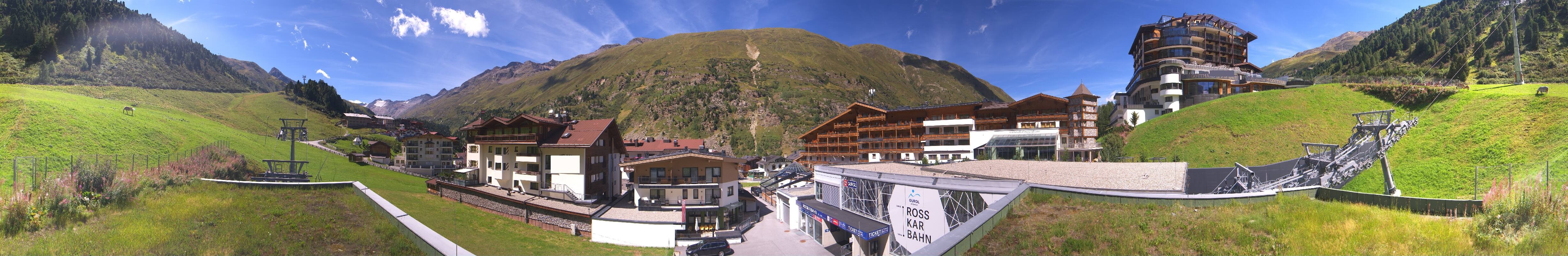 Archiv Foto Webcam Panorama Obergurgl