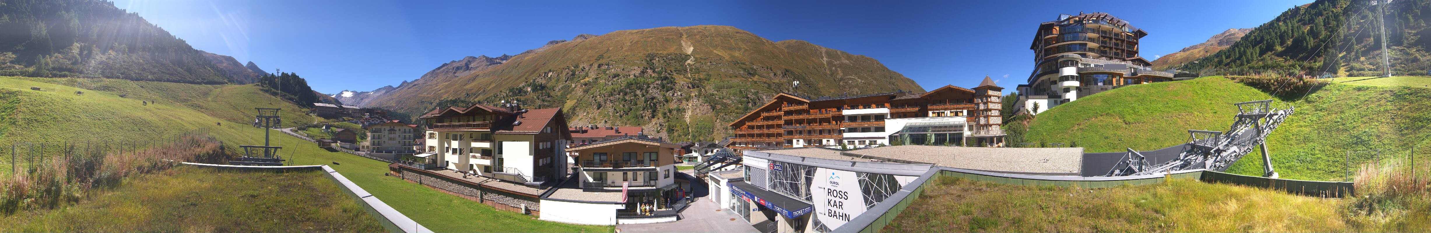 Archived image Webcam Panoramic view Hotel Edelweiss & Gurgl, Obergurgl