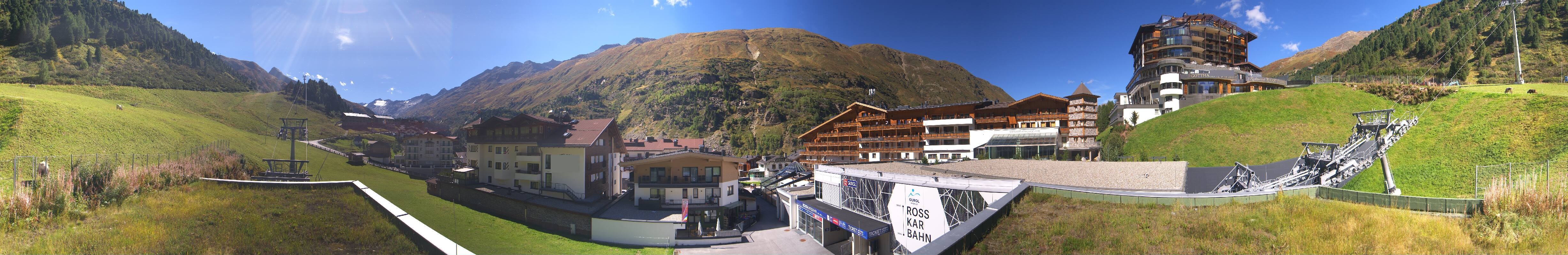 Archived image Webcam Panoramic view Hotel Edelweiss & Gurgl, Obergurgl