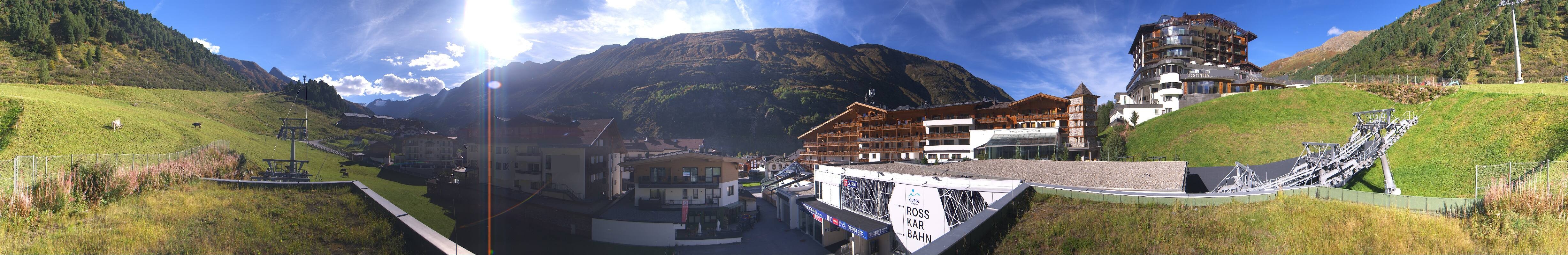 Archived image Webcam Panoramic view Hotel Edelweiss & Gurgl, Obergurgl