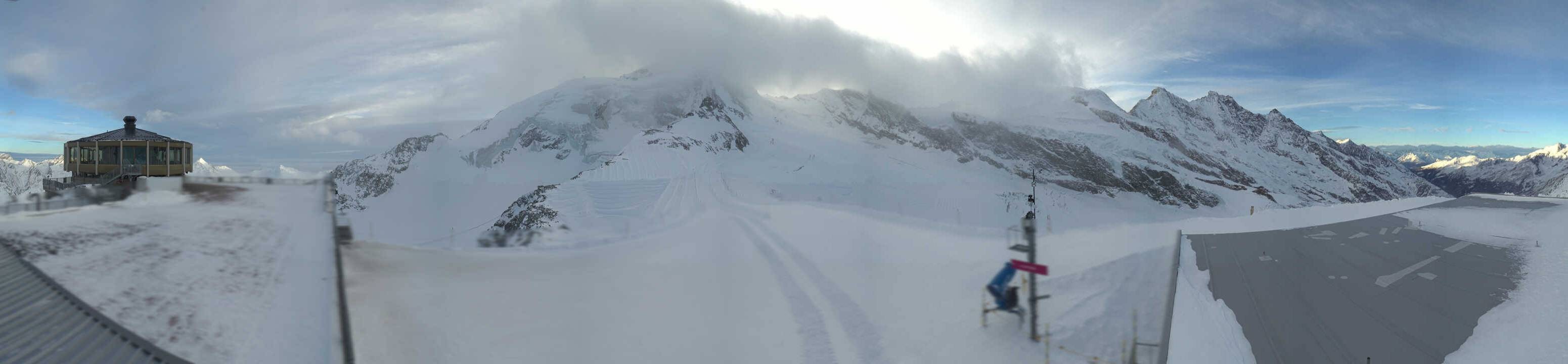 Archiv Foto Webcam Mountain Restaurant Mittelallalin