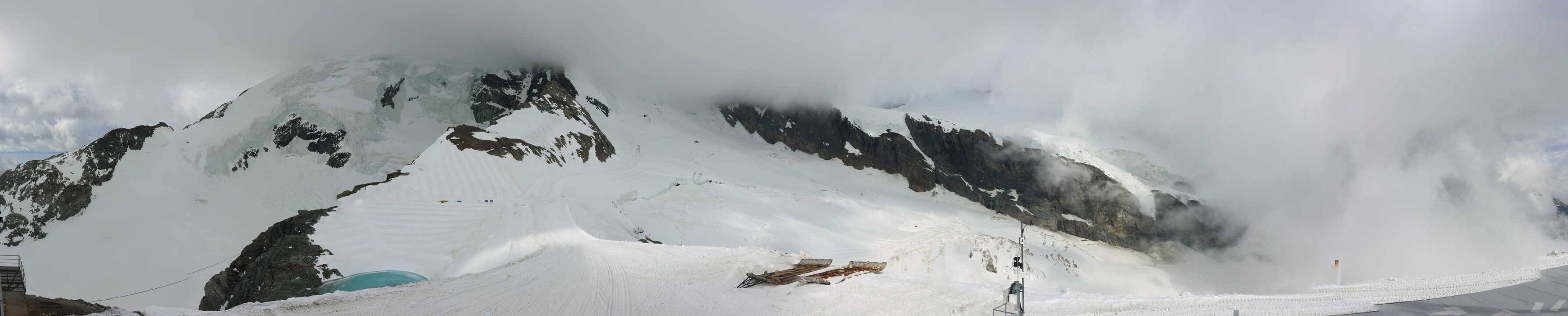 Archiv Foto Webcam Mountain Restaurant Mittelallalin
