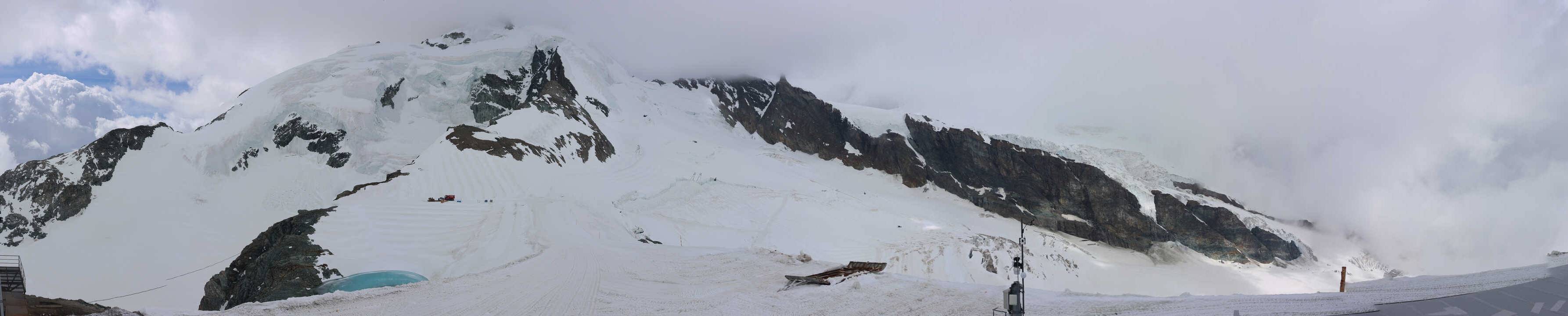 Archiv Foto Webcam Mountain Restaurant Mittelallalin