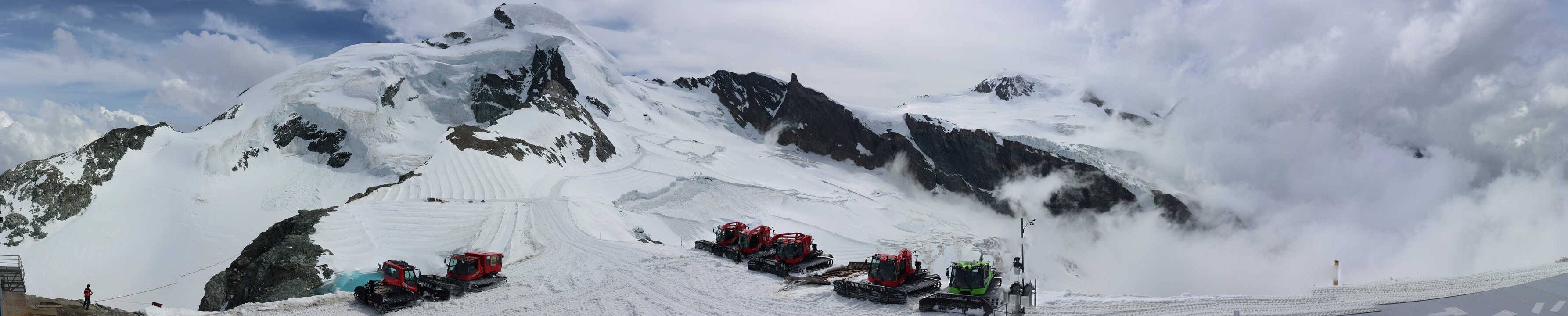 Archiv Foto Webcam Mountain Restaurant Mittelallalin