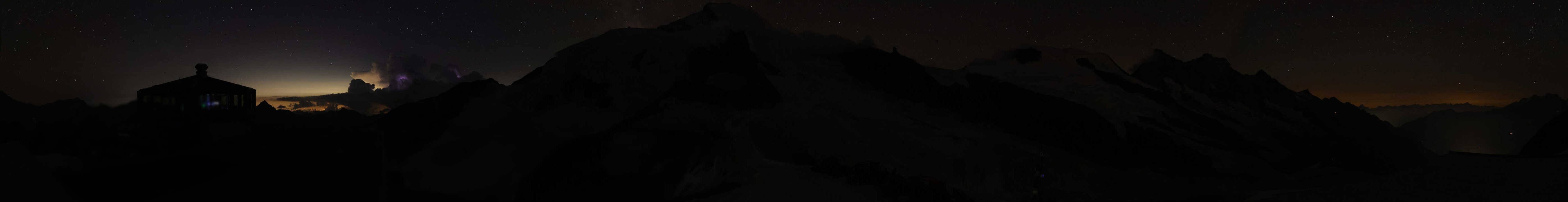 Archiv Foto Webcam Mountain Restaurant Mittelallalin