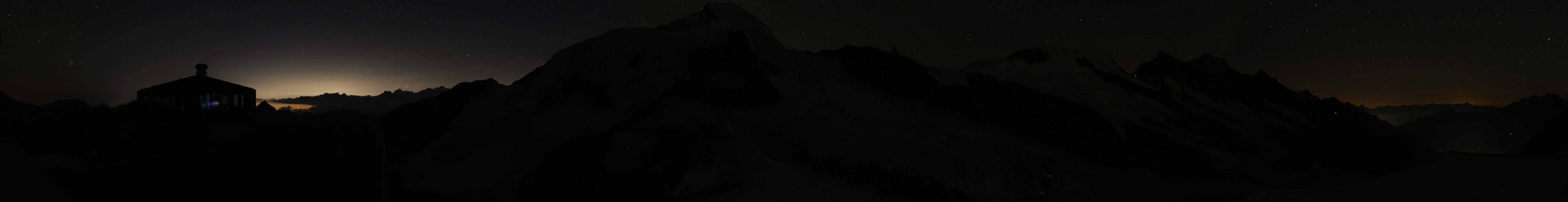 Archiv Foto Webcam Mountain Restaurant Mittelallalin
