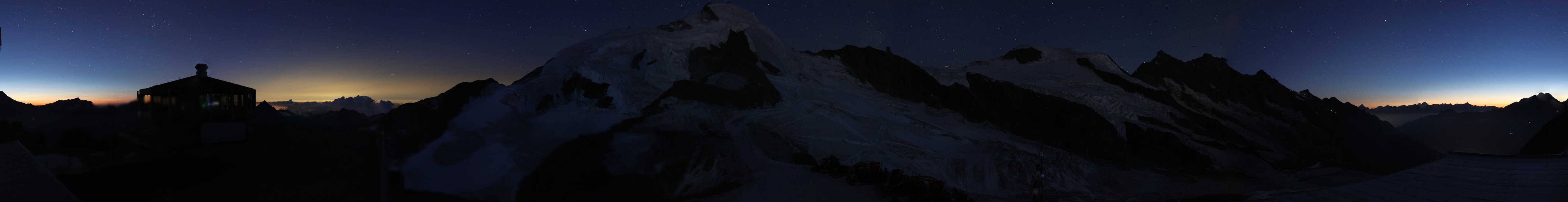 Archiv Foto Webcam Mountain Restaurant Mittelallalin