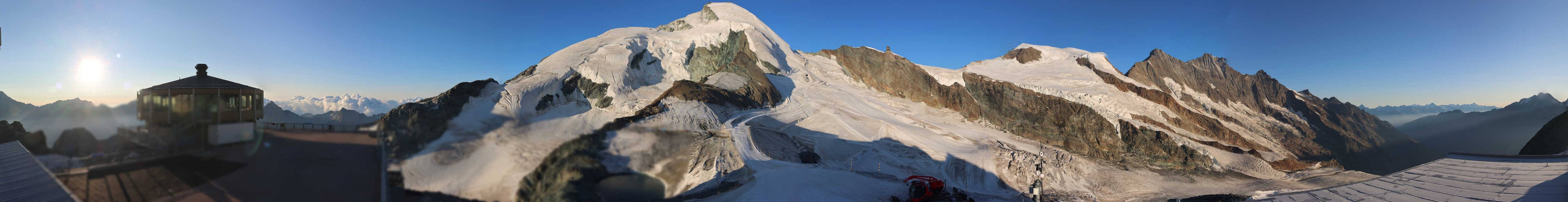 Archiv Foto Webcam Mountain Restaurant Mittelallalin