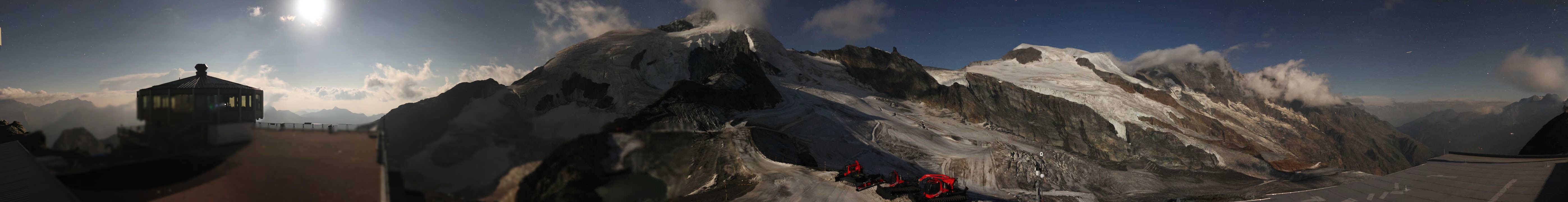 Archiv Foto Webcam Mountain Restaurant Mittelallalin