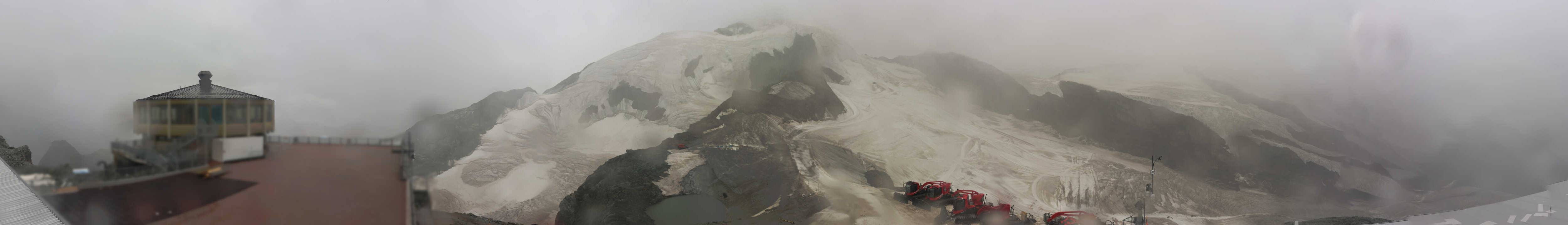 Archived image Webcam View Mountain Restaurant Mittelallalin