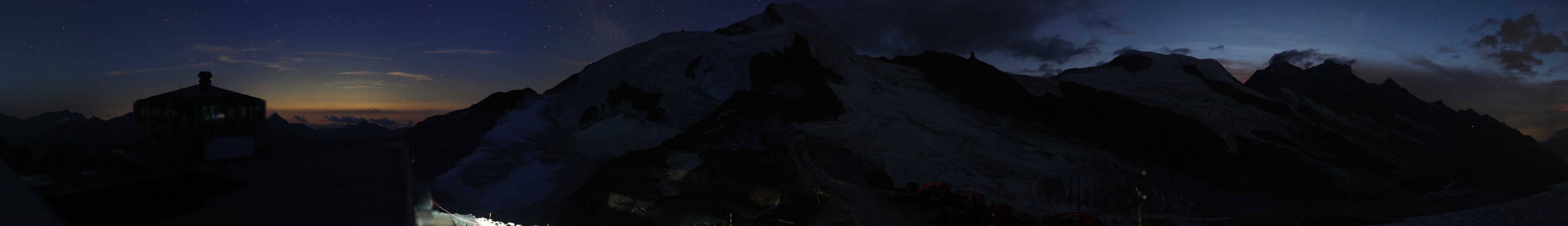 Archiv Foto Webcam Mountain Restaurant Mittelallalin