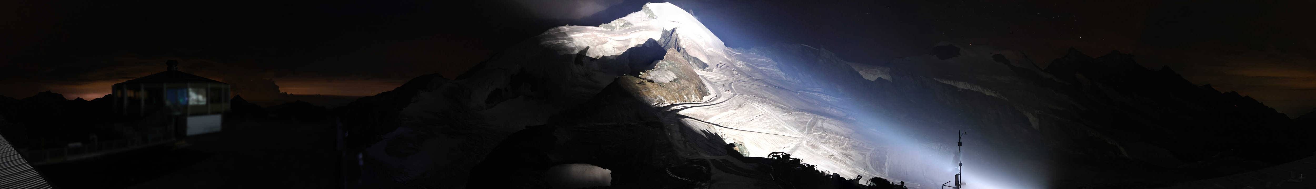 Archiv Foto Webcam Mountain Restaurant Mittelallalin
