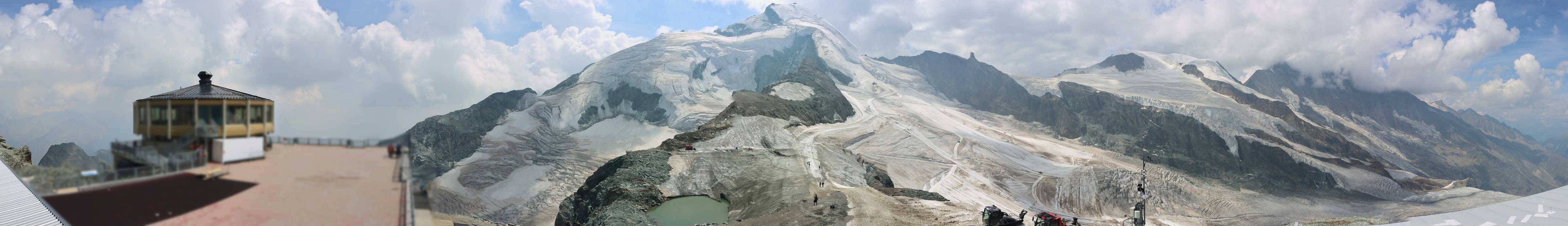 Archiv Foto Webcam Mountain Restaurant Mittelallalin