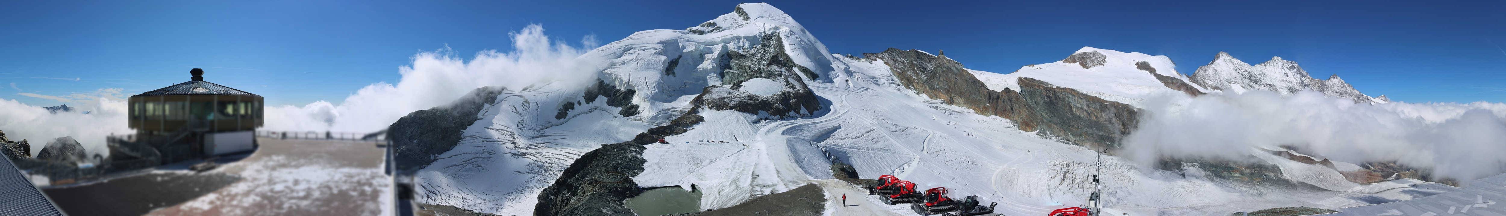 Archiv Foto Webcam Mountain Restaurant Mittelallalin